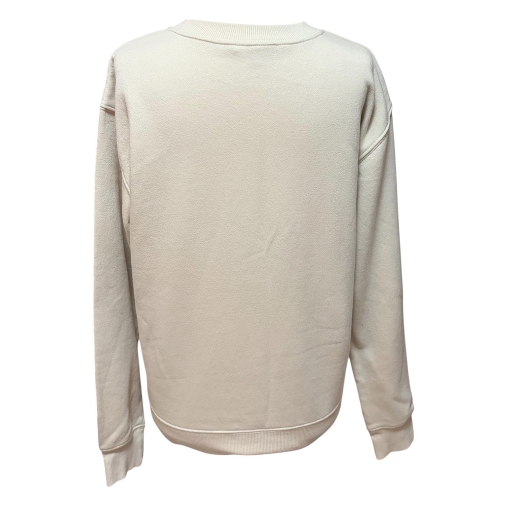 St Martin Resort & Spa Tennis Sweatshirt Size Small Cream Athletic - Picture 5 of 7